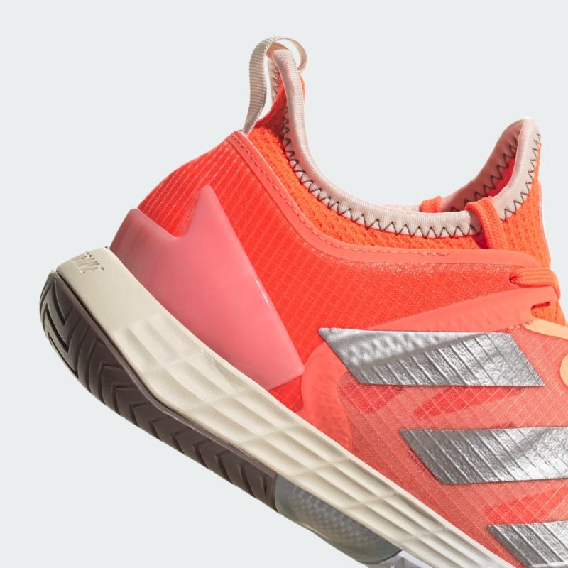 Adidas รองเท้าเทนนิสผู้หญิง Adizero Ubersonic 4 | Solar Orange/Taupe Met./Ecru Tint ( HQ8392 ) - Image 9