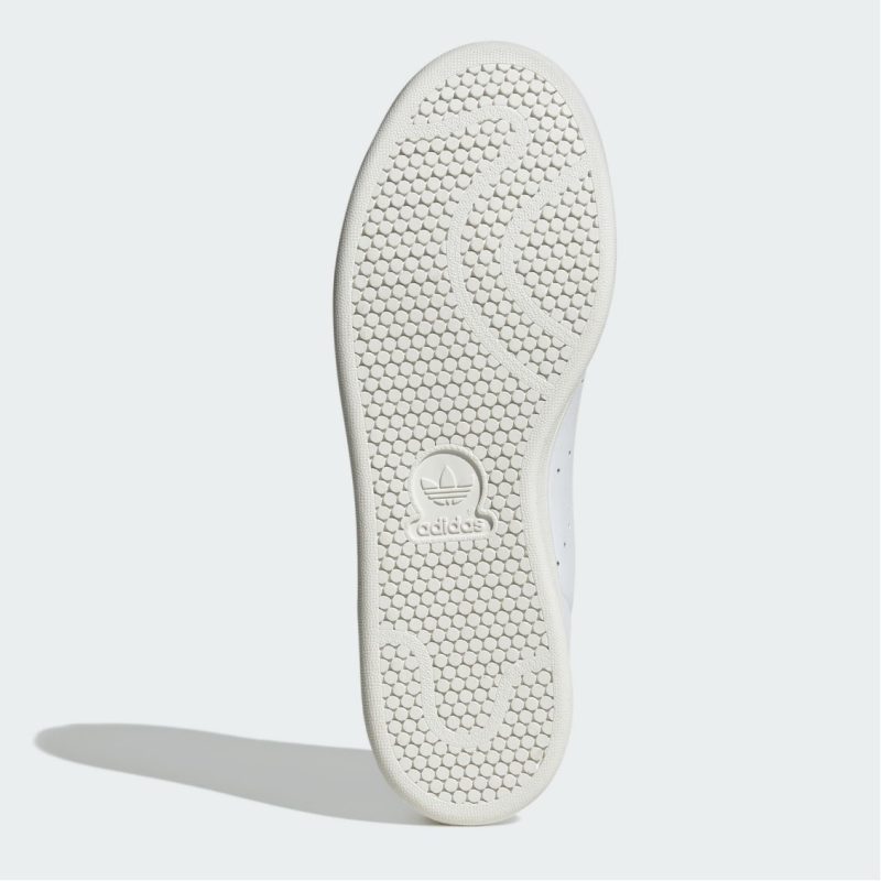 Adidas รองเท้าผ้าใบผู้ชาย Stan Smith | Cloud White/Green/Crystal White ( ID2007 ) - Image 7