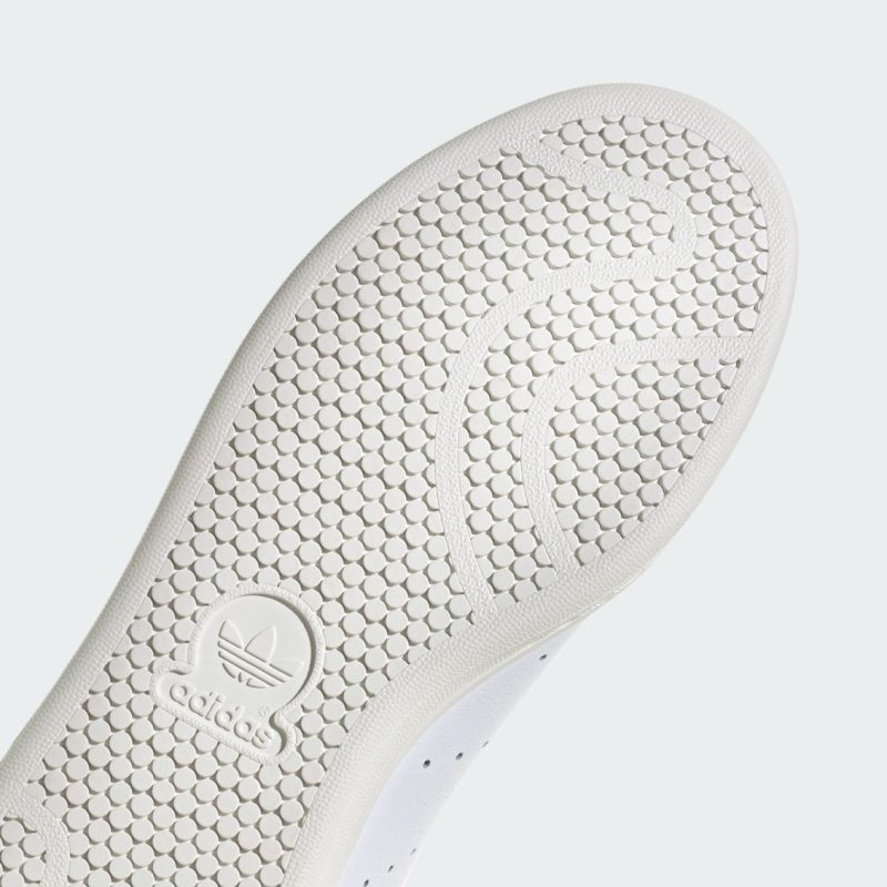 Adidas รองเท้าผ้าใบผู้ชาย Stan Smith | Cloud White/Green/Crystal White ( ID2007 ) - Image 8