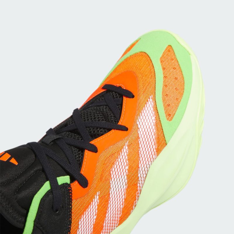 Adidas รองเท้าบาสเกบอล Adidzero Select 2.0 | Solar Red/Core Black/Lucid Lime ( IE7867 ) - Image 8