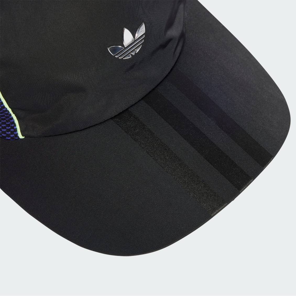 Adidas หมวกแก๊ป Baseball Cap | Black/Night Flash/Green Spark ( IT7365 ) - Image 3