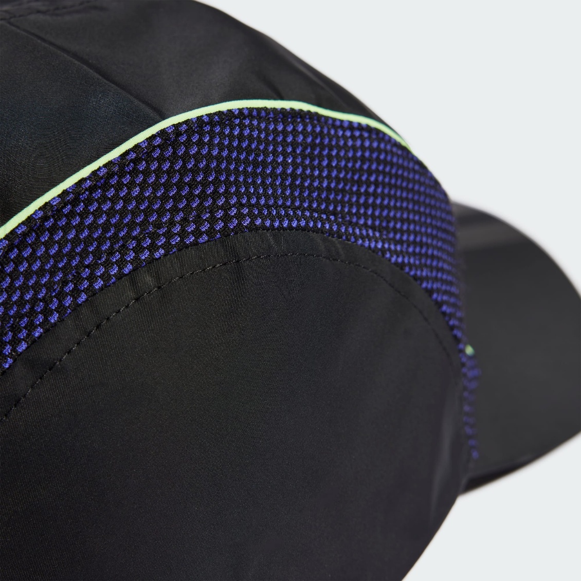 Adidas หมวกแก๊ป Baseball Cap | Black/Night Flash/Green Spark ( IT7365 ) - Image 4