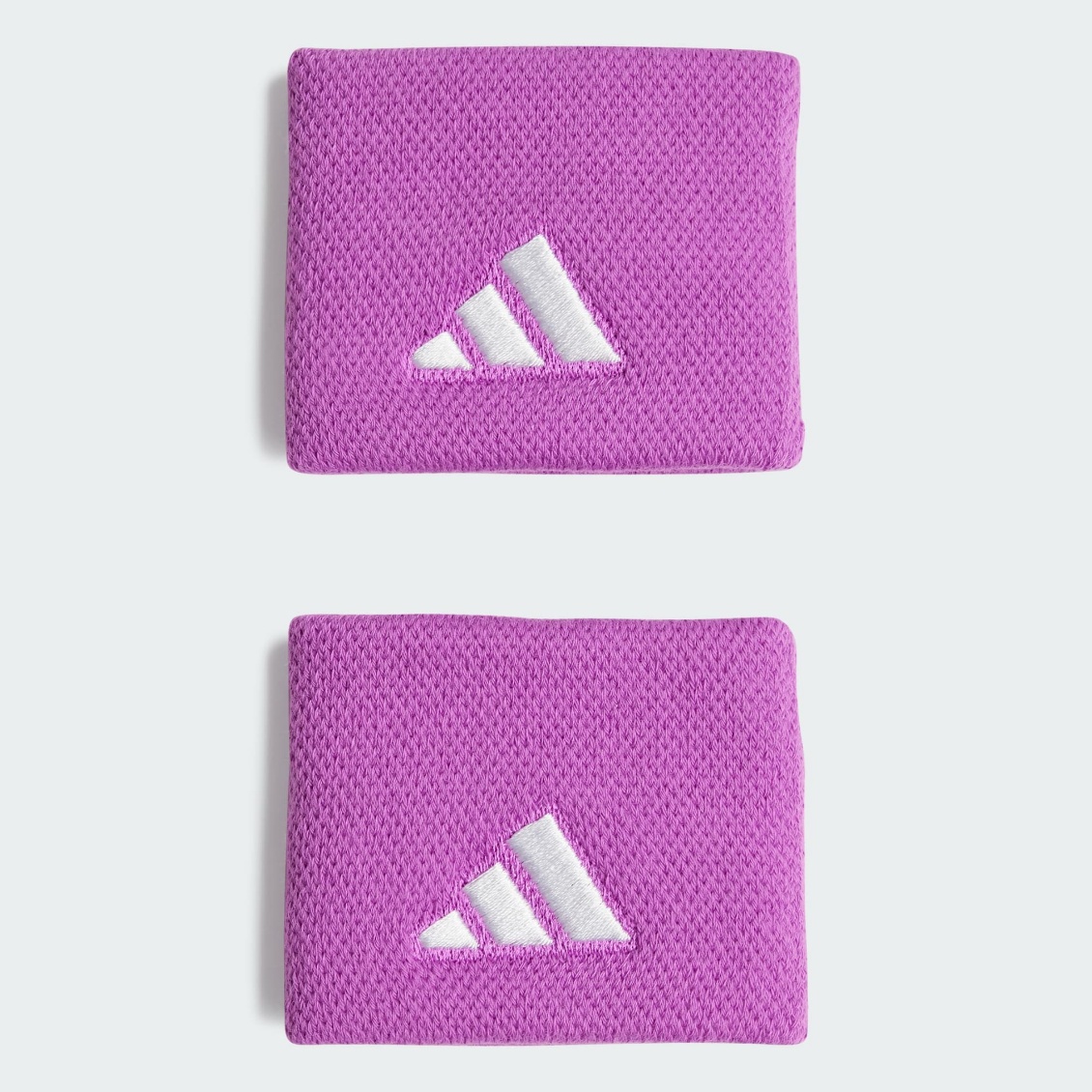 Adidas ปลอกรัดข้อมือเทนนิสแบบสั้น Tennis Wristband Small | Purple Burst/Purple Burst/White ( IY0763 )