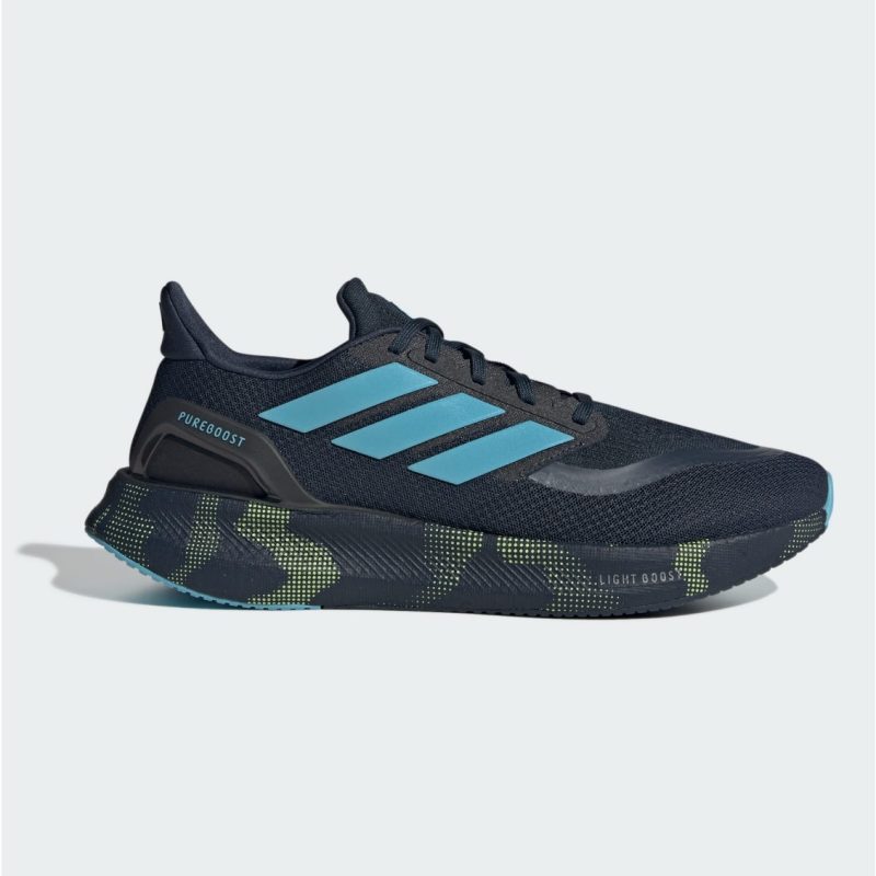 Adidas รองเท้าวิ่งผู้ชาย Pureboost 5 | Aurora Ink/Preloved Ink/Cloud White ( JR5095 )