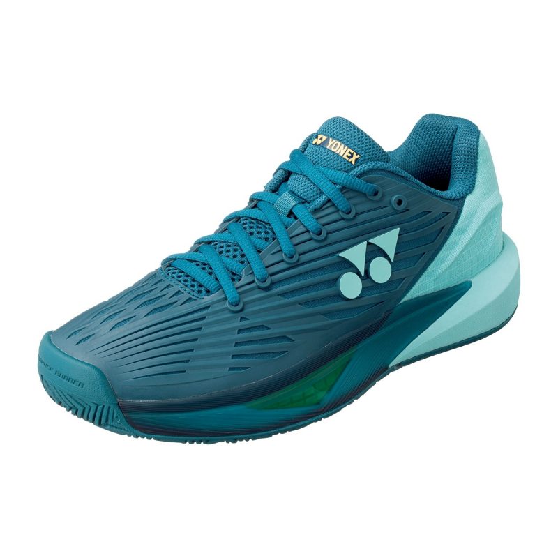 Yonex รองเท้าเทนนิสผู้ชาย Power Cushion Eclipsion 5 | Blue Green ( SHTE5MACEX ) - Image 2