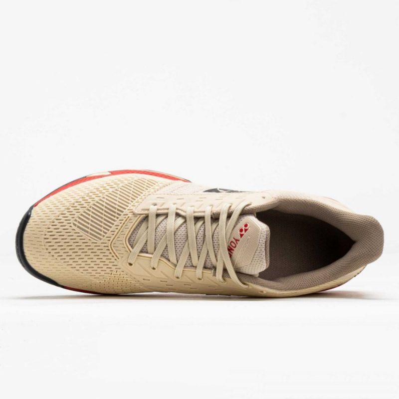 Yonex รองเท้าเทนนิสผู้ชาย Men's Power Cushion Ad-Accel | Sand Beige ( SHTAAMAEXSDBE ) - Image 5