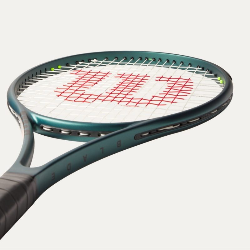 Wilson ไม้เทนนิส Blade 104 V9 Tennis Racket FRM2 4 1/4 | Racing Green ( WR150011U2 ) - Image 5