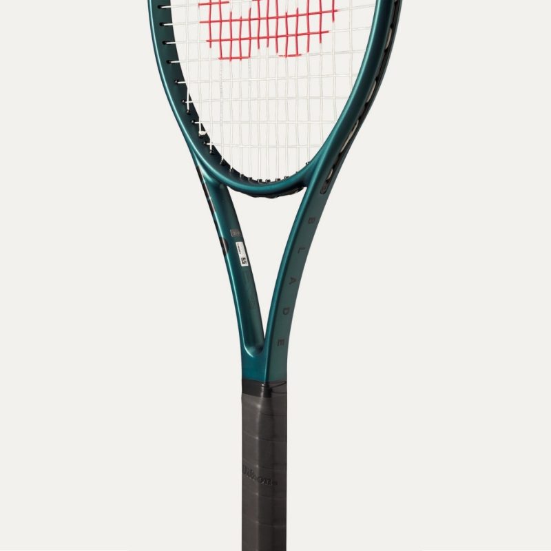 Wilson ไม้เทนนิส Blade 104 V9 Tennis Racket FRM2 4 1/4 | Racing Green ( WR150011U2 ) - Image 4