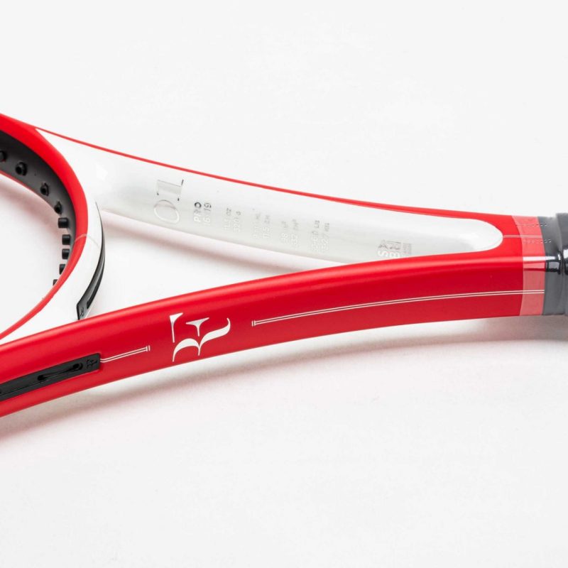 Wilson ไม้เทนนิสพร้อมกระเป๋า RF 01 Pro Classic Tennis Racket FRM 2 4 1/4 | Red/White ( WR179611F2 ) - Image 6