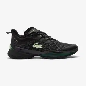 Lacoste รองเท้าเทนนิสผู้ชาย AG-LT23 Ultra Tennis Shoes | Black / Light Green ( 750SMA00072J9 )
