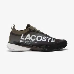 Lacoste รองเท้าเทนนิสผู้ชาย AG-LT25 Lite Tennis Shoes | Khaki/Black ( 750SMA00115E5 )