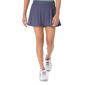 Asics กระโปรงเทนนิสเด็กผู้หญิง Girls Tennis Skort | Indigo Fog ( 2044A043-500 )