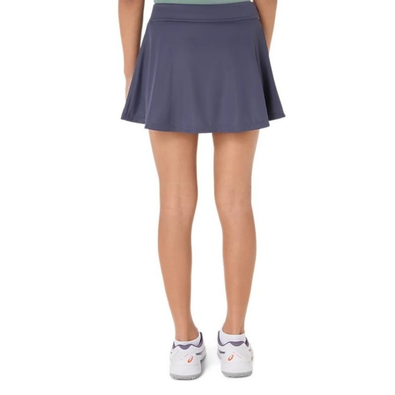 Asics กระโปรงเทนนิสเด็กผู้หญิง Girls Tennis Skort | Indigo Fog ( 2044A043-500 ) - Image 2