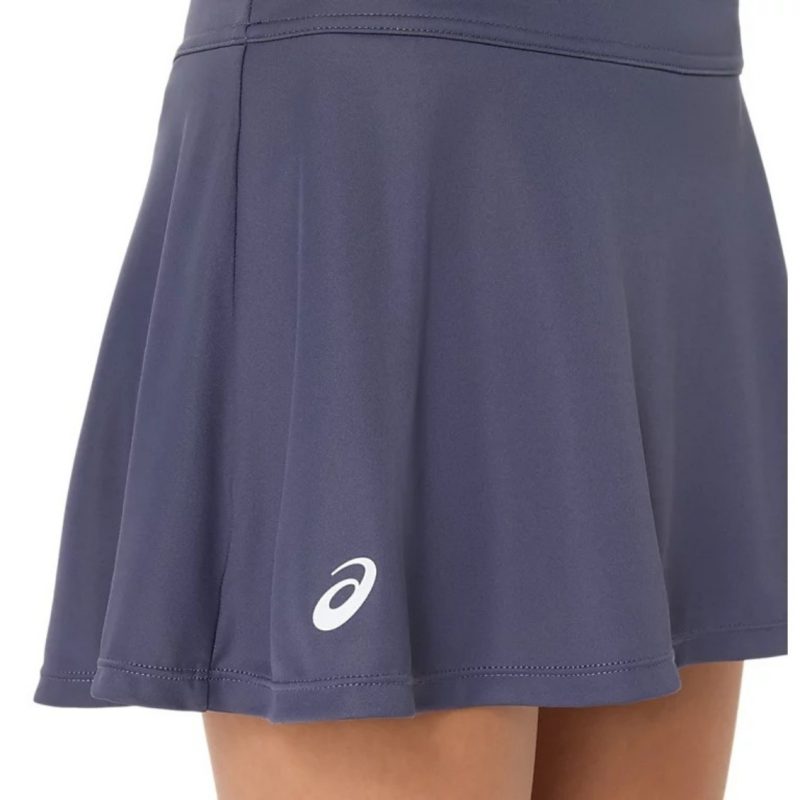 Asics กระโปรงเทนนิสเด็กผู้หญิง Girls Tennis Skort | Indigo Fog ( 2044A043-500 ) - Image 4
