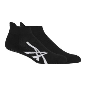 Asics ถุงเท้าเทนนิส Resolution Solutionspeed Ankle Socks | Performance Black ( 3043A098-001 )