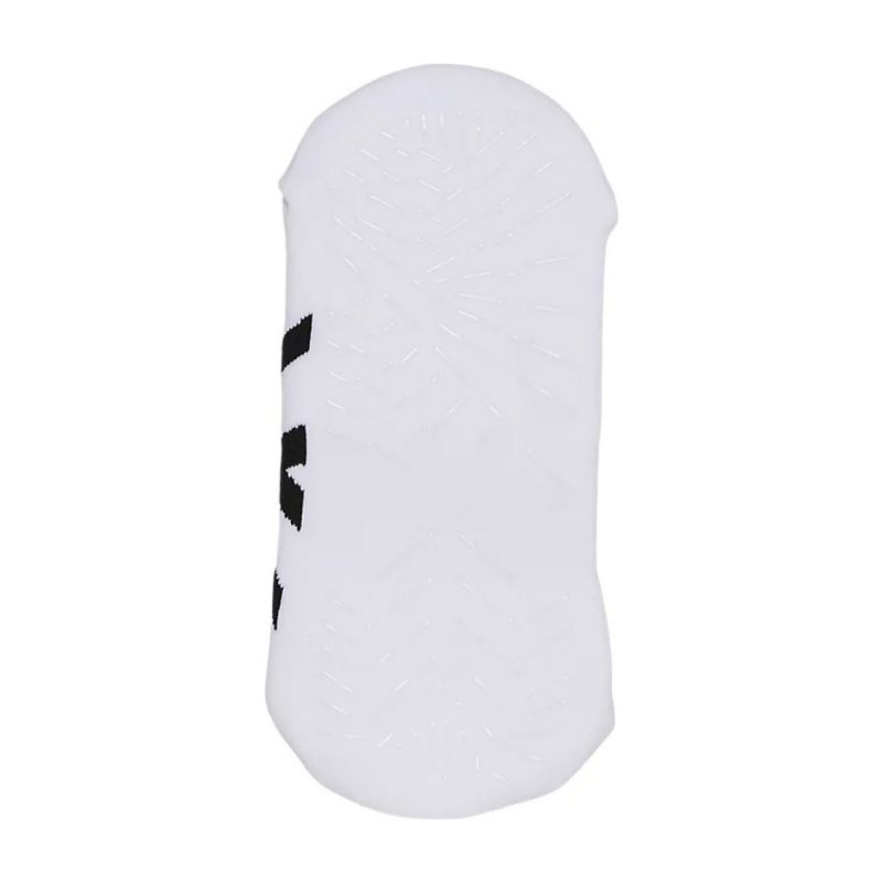 Asics ถุงเท้าเทนนิส Resolution Solutionspeed Ankle Socks | Brilliant White/Performance Black ( 3043A098-101 ) - Image 4