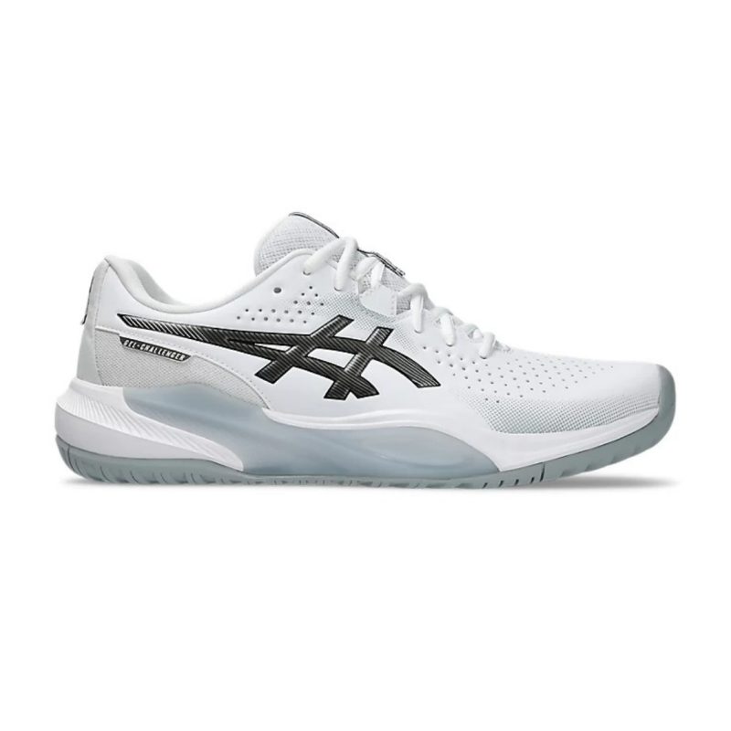 Asics รองเท้าเทนนิสผู้ชาย Gel-Challenger 15 | White/Gunmetal ( 1041A510-101 )