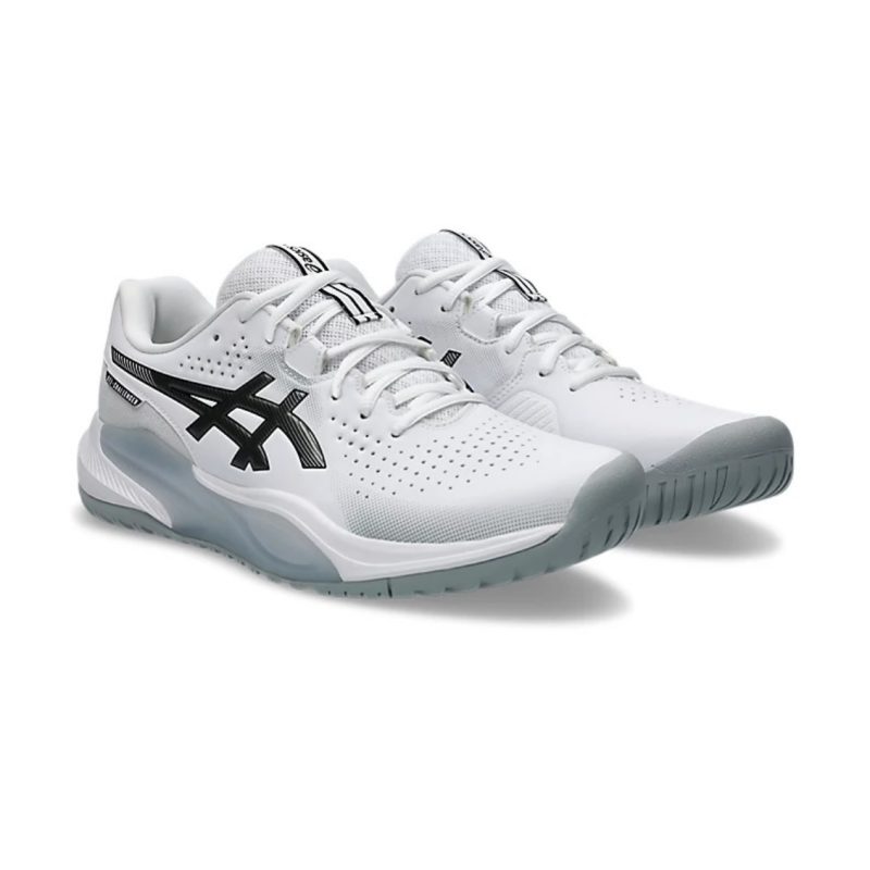 Asics รองเท้าเทนนิสผู้ชาย Gel-Challenger 15 | White/Gunmetal ( 1041A510-101 ) - Image 2