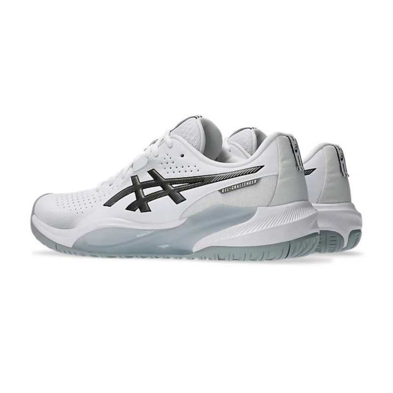 Asics รองเท้าเทนนิสผู้ชาย Gel-Challenger 15 | White/Gunmetal ( 1041A510-101 ) - Image 3
