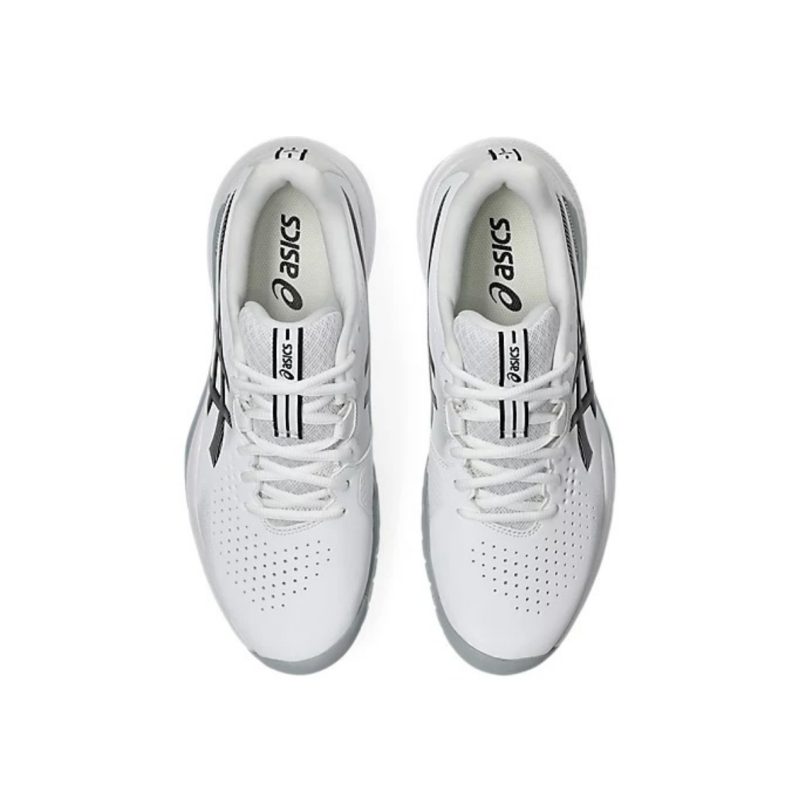 Asics รองเท้าเทนนิสผู้ชาย Gel-Challenger 15 | White/Gunmetal ( 1041A510-101 ) - Image 6