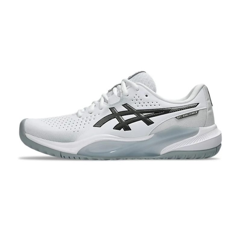 Asics รองเท้าเทนนิสผู้ชาย Gel-Challenger 15 | White/Gunmetal ( 1041A510-101 ) - Image 8