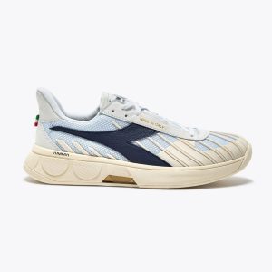 Diadora รองเท้าเทนนิสผู้ชาย B. Elite Star | White/Blue Corsair ( 101.181500_C1494 )