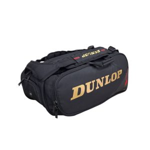 Dunlop กระเป๋าเทนนิส D TAC Performance Limited Edition 12RKT Tennis Bag | Black/Gold ( 10369671 )