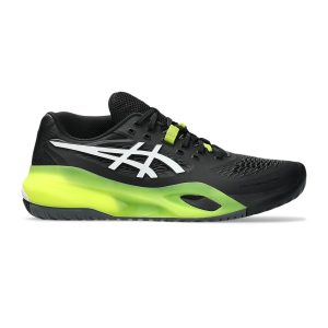 Asics รองเท้าเทนนิสผู้ชาย Men's Gel-Resolution X | Black/White ( 1041A481-002 )