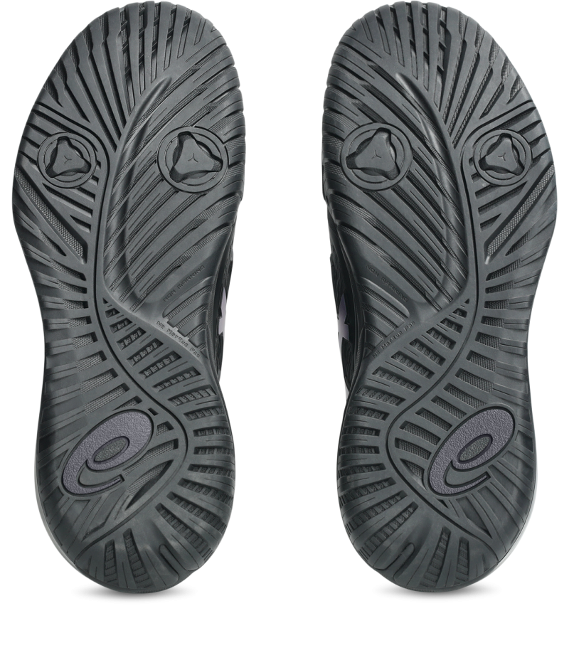 Asics รองเท้าเทนนิสผู้ชาย Men’s Gel-Resolution X Night Energy | Black/Prism Blue ( 1041A526-960 ) - Image 7