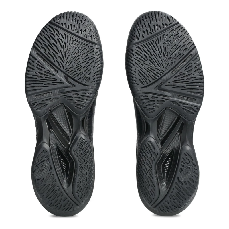 Asics รองเท้าเทนนิสผู้ชาย Men's Solution Speed FF 3 Night Energy | Black/Prism Blue ( 1041A529-960 ) - Image 8