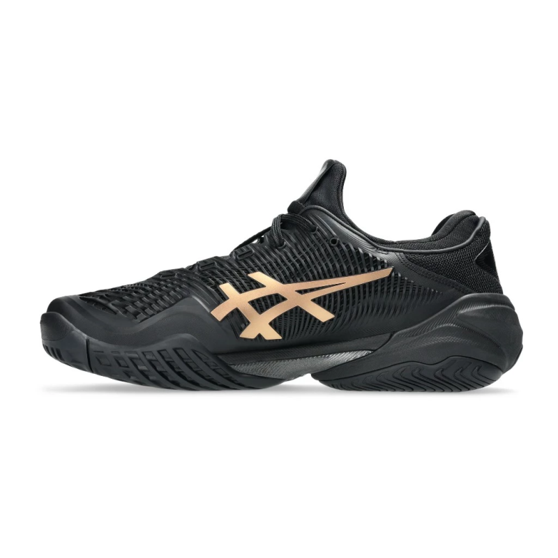 Asics รองเท้าเทนนิสผู้ชาย Men's Court FF 3 Novak Night Energy | Black/Prism Gold ( 1041A527-960 ) - Image 9