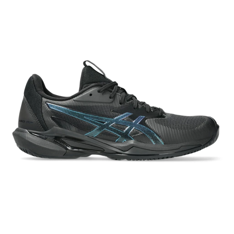 Asics รองเท้าเทนนิสผู้หญิง Women's Solution Speed FF 3 Night Energy | Black/Prism Blue ( 1042A304-960 )