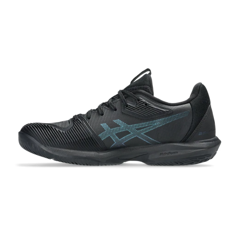 Asics รองเท้าเทนนิสผู้หญิง Women's Solution Speed FF 3 Night Energy | Black/Prism Blue ( 1042A304-960 ) - Image 5