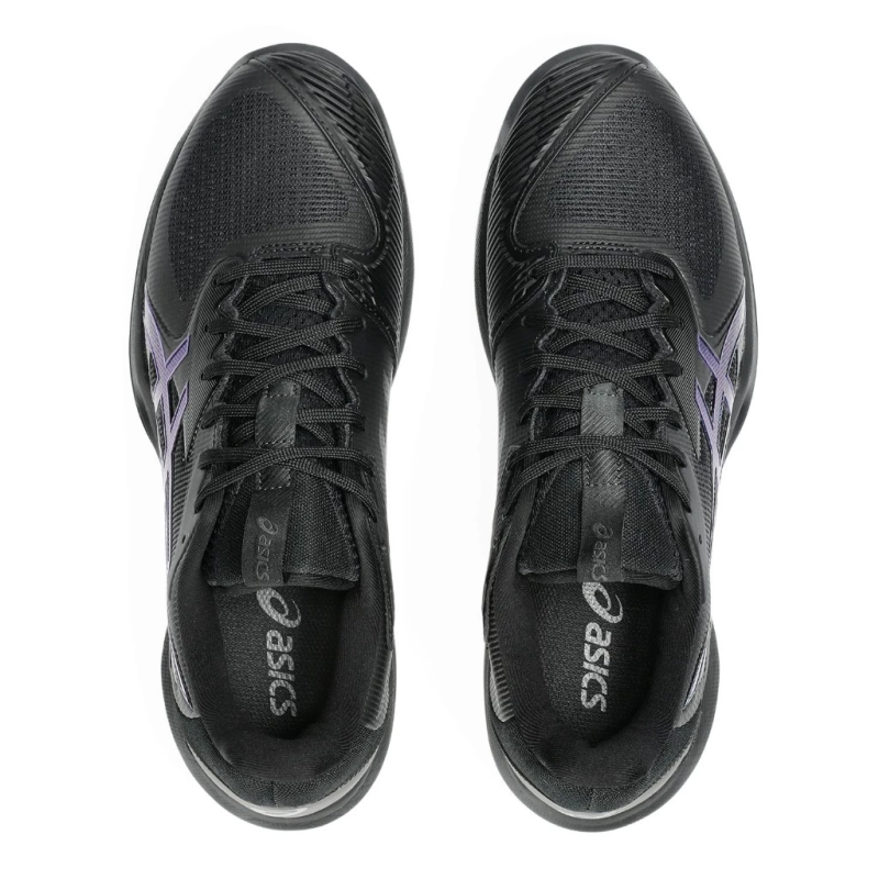 Asics รองเท้าเทนนิสผู้หญิง Women's Solution Speed FF 3 Night Energy | Black/Prism Blue ( 1042A304-960 ) - Image 7