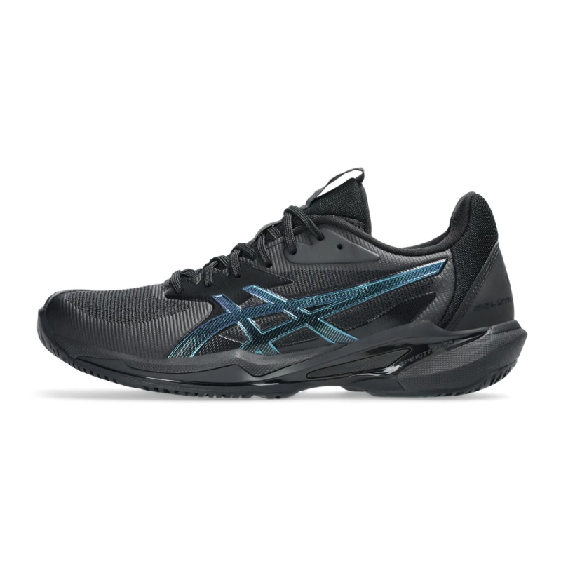Asics รองเท้าเทนนิสผู้หญิง Women's Solution Speed FF 3 Night Energy | Black/Prism Blue ( 1042A304-960 ) - Image 9