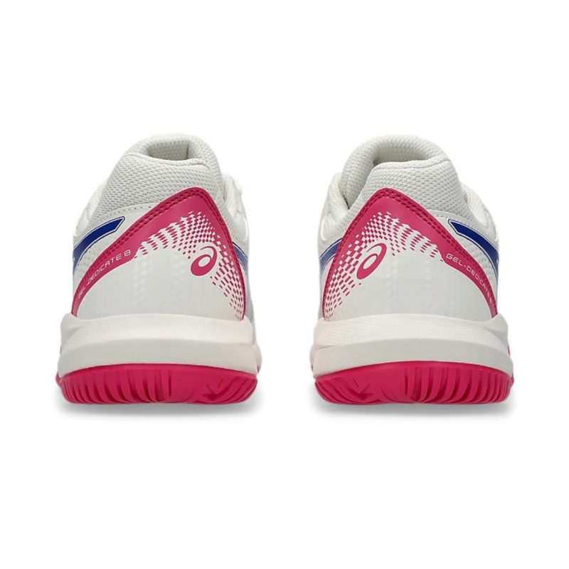 Asics รองเท้าเทนนิสผู้หญิง Gel-Dedicate 8 | Cream/Dark Cobalt  ( 1042A237-105 ) - Image 5