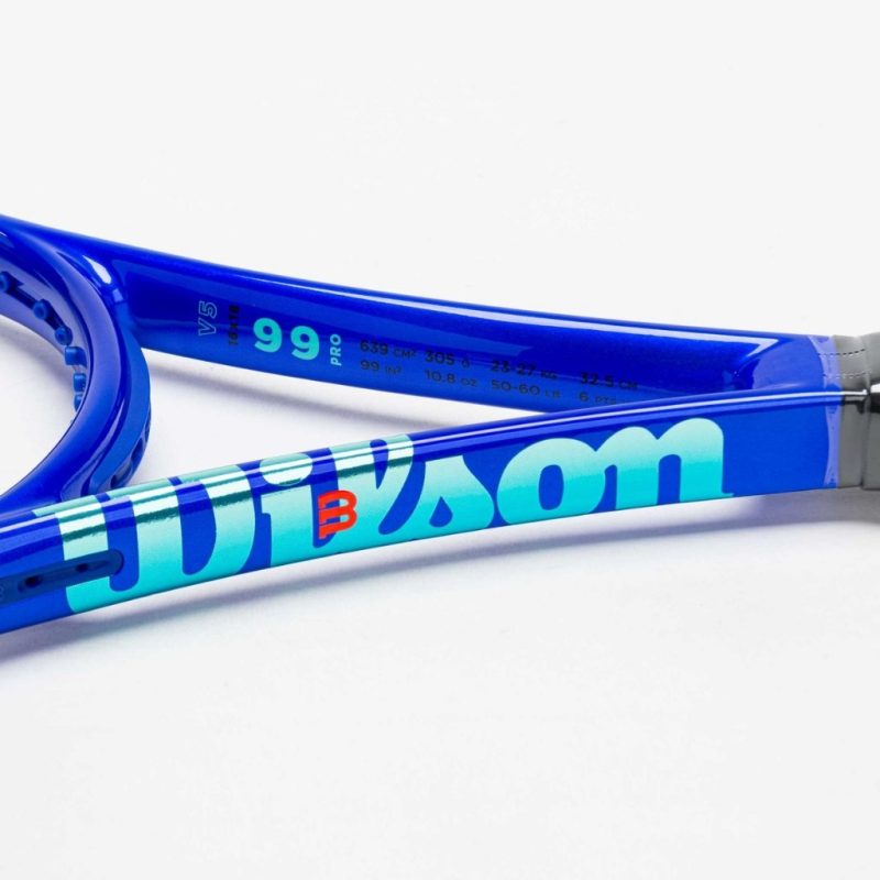 Wilson ไม้เทนนิส Ultra 99 Pro V5 Tennis Racket  FRM 2 4 1/4 | Blue ( WR178711U2 ) - Image 9