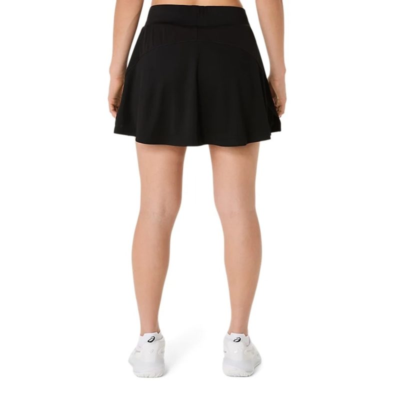 Asics กระโปรงเทนนิสผู้หญิง Women’s Court Skirt | Performance Black ( 2042A369-001 ) - Image 2