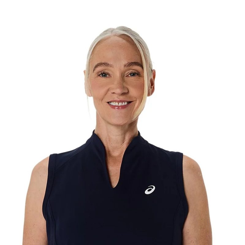 Asics เสื้อเทนนิสผู้หญิง Women's Court Tank | Midnight ( 2042A370-400 ) - Image 4