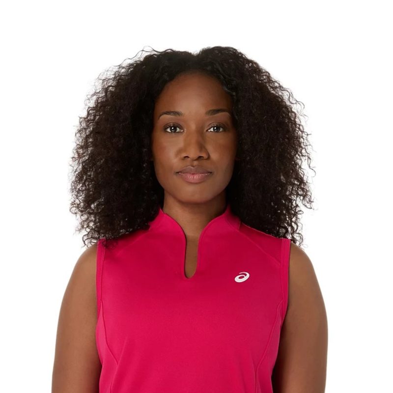 Asics เสื้อเทนนิสผู้หญิง Women's Court Tank | Bright Rose ( 2042A370-702 ) - Image 4