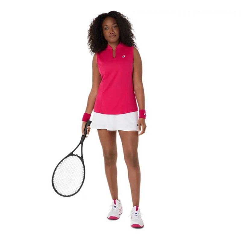 Asics เสื้อเทนนิสผู้หญิง Women's Court Tank | Bright Rose ( 2042A370-702 ) - Image 6