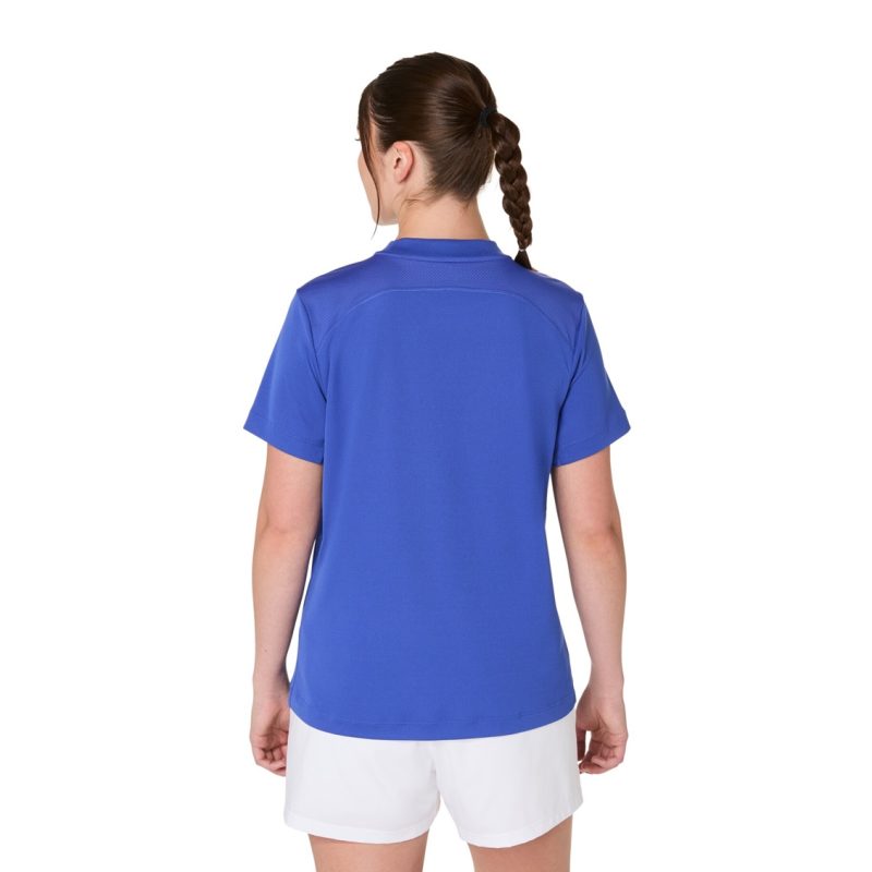 Asics เสื้อเทนนิสผู้หญิง Women's Court SS Top | Dark Cobalt ( 2042A371-403 ) - Image 2