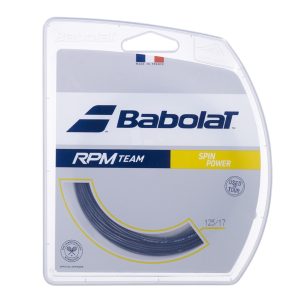 Babolat เอ็นไม้เทนนิส RPM Team 17/1.25mm Tennis Strings Reel | Black ( 241108 )