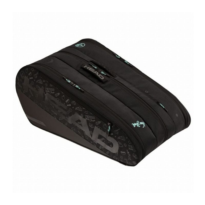 Head กระเป๋าเทนนิส  Tour Racquet Bag Neon XL 2025 Tennis Bag 12R | Neon/Black ( 261945 ) - Image 2