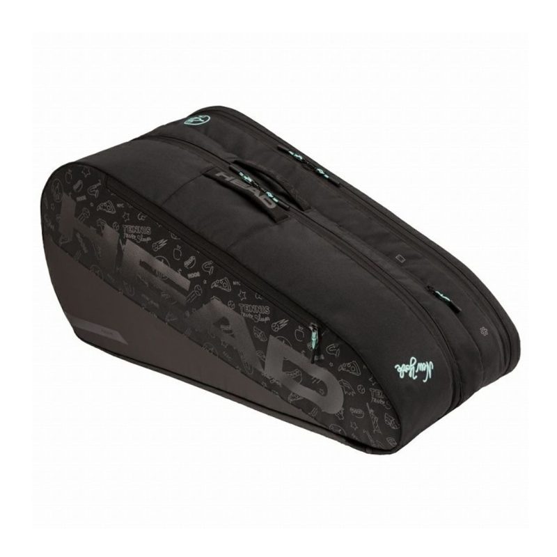 Head กระเป๋าเทนนิส Tour Racquet Bag Neon L 2025 Tennis Bag 9R | Neon/Black ( 261955 ) - Image 3