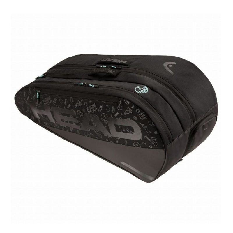 Head กระเป๋าเทนนิส Tour Racquet Bag Neon L 2025 Tennis Bag 9R | Neon/Black ( 261955 )
