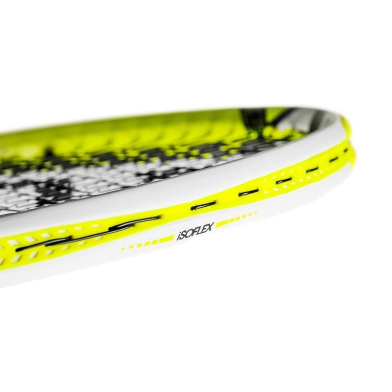 Tecnifibre ไม้เทนนิส TF-X1 V2 275 Tennis Racket Grip 1,2 | White/Yellow/Black ( 14TFX2754 ) - Image 3