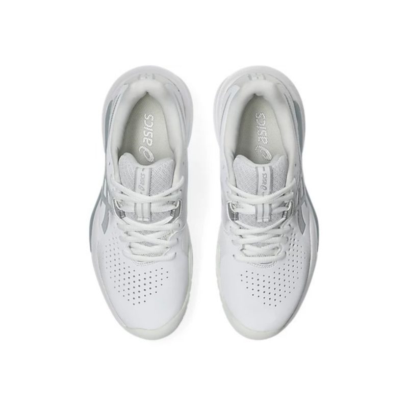 Asics รองเท้าเทนนิสผู้หญิง Gel-Challenger 15 | White/Pure Silver ( 1042A294-101 ) - Image 6