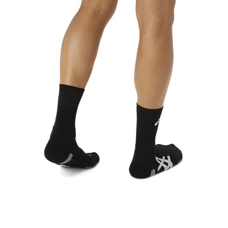 Asics ถุงเท้าเทนนิส Court + Tennis Ankle Socks | Performance Black ( 3043A071-001 ) - Image 5