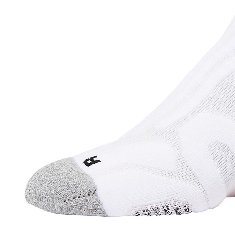 Asics ถุงเท้าเทนนิส Court + Tennis Crew Socks | Brilliant White ( 3043A071-100 ) - Image 3